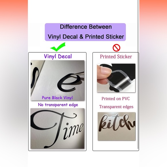 Life is not measured by… wall vinyl decal NEW - Picture 3 of 3